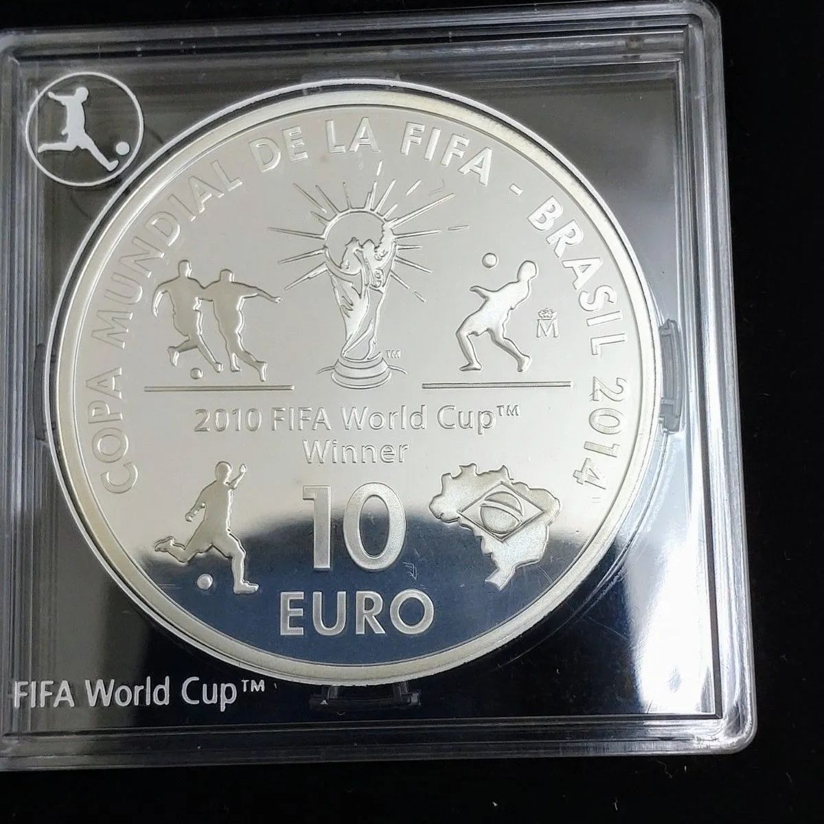 美品】2014 FIFAワールドカップ ブラジル大会 銀貨3種セット