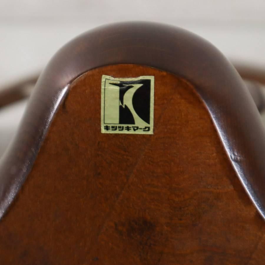 キツツキマーク 飛騨産業 ブレースバックチェア キツツキマーク 飛騨産業 ブレースバックチェア PROVINCIAL ブレース