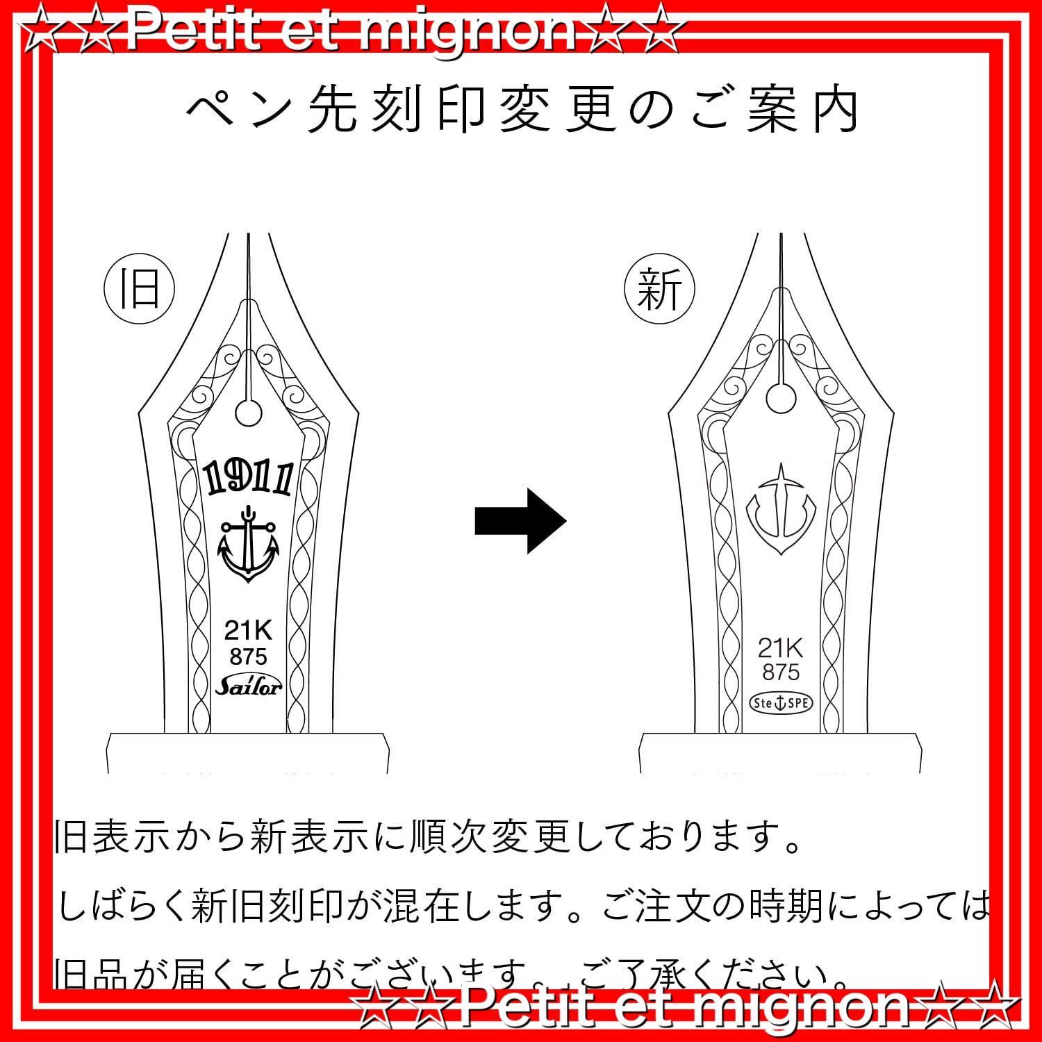 スピード発送】細字 ブラック ブラック プロフィット21万年筆 セーラー 11-2021-220 セーラー万年筆 - 万年筆