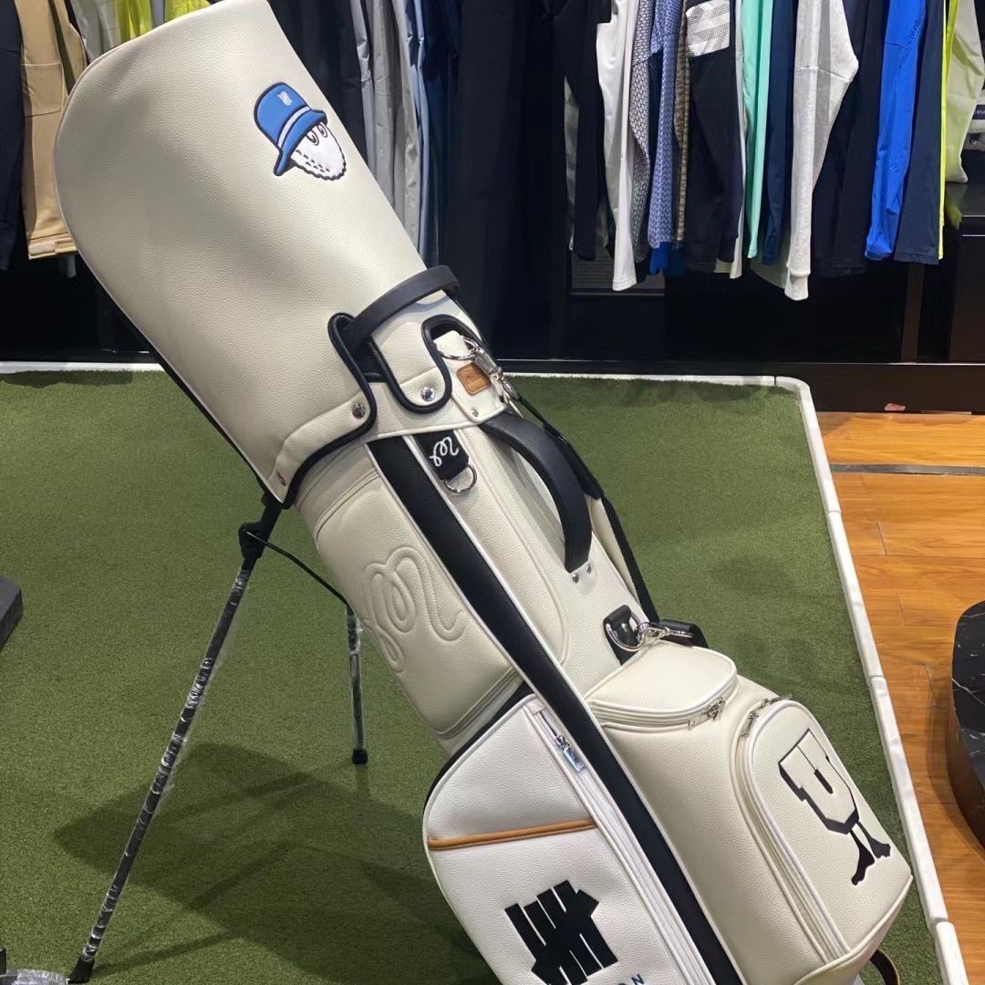 マルボンゴルフ malbon キャディバッグ ホワイト マルボン 白 マルボン