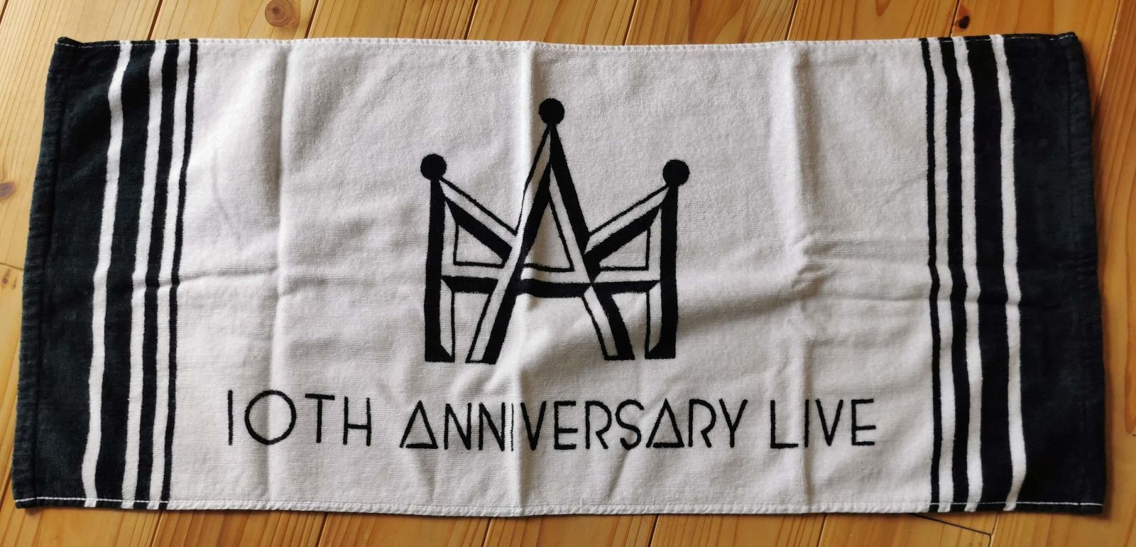 タオル AAA 10th anniversary Live