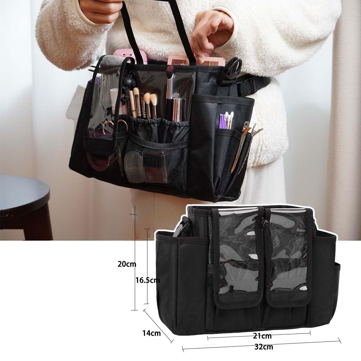 新品 美容師 ウエストポーチ ヘアメイク 現場バッグ メイクスタジオ