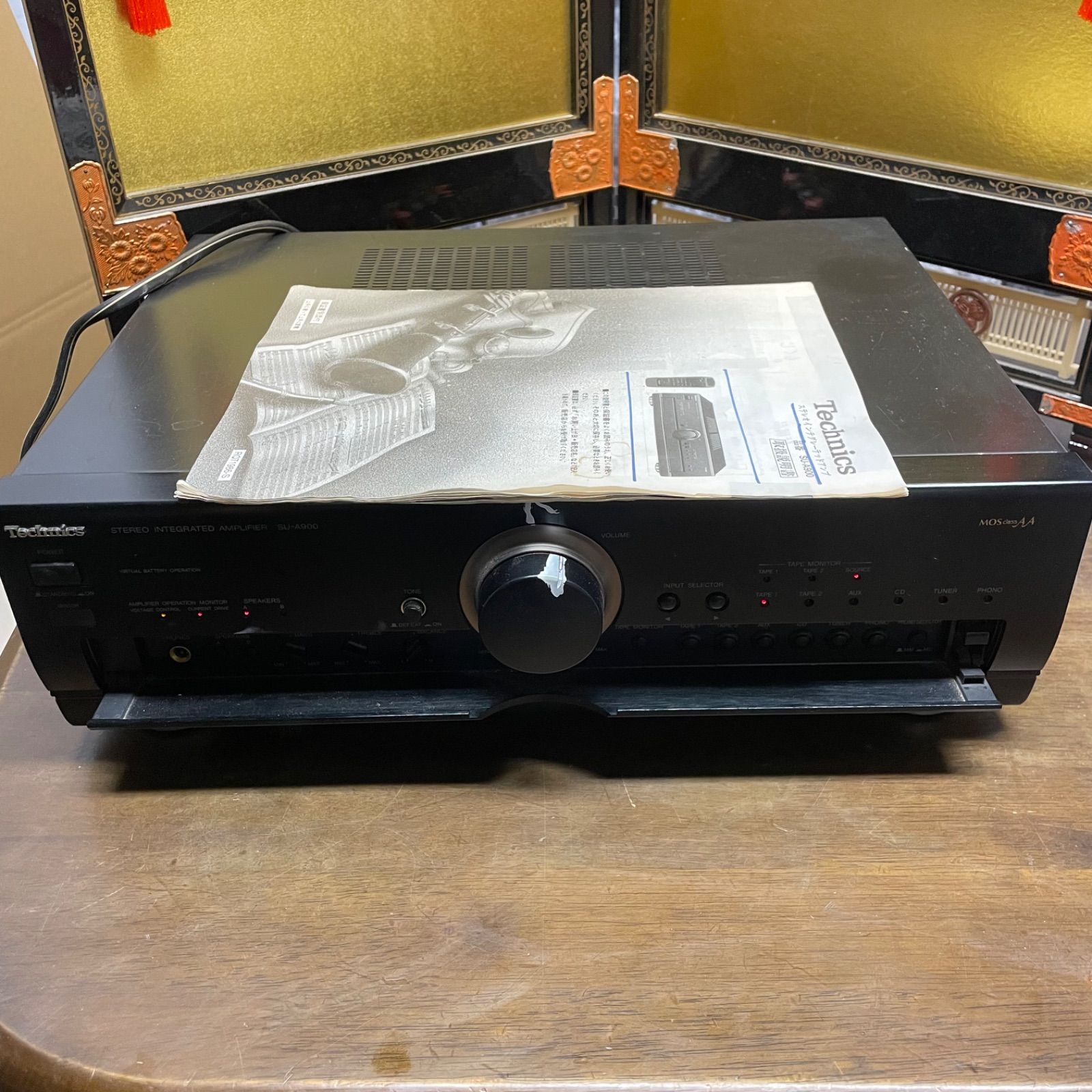 通OK・取説付】Technics SU-A900 プリメインアンプ オーディオ