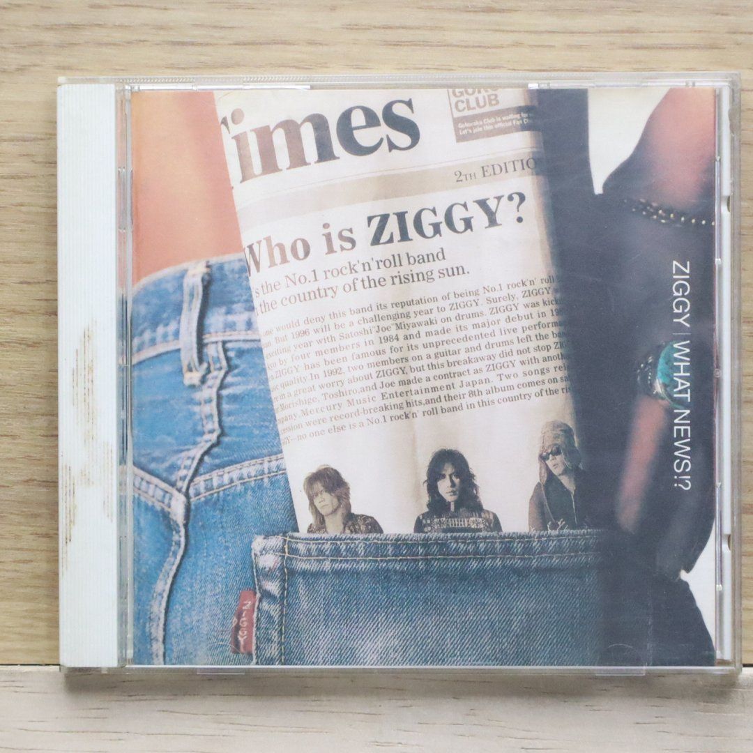 国内盤CD☆ジギー/ZIGGY□ WHAT NEWS!～ 【PHCL5026