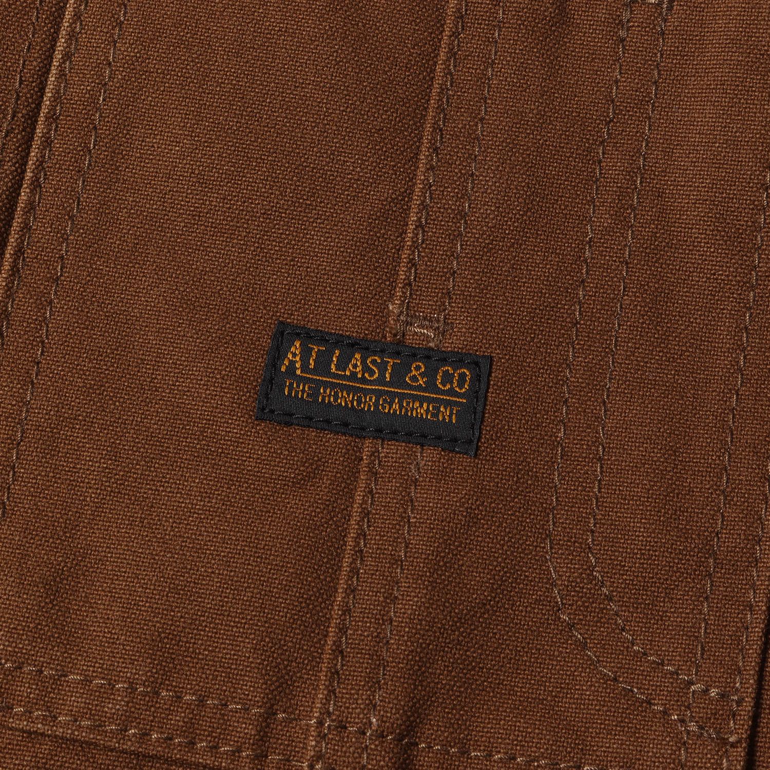 At LAST&CO アットラスト ジャケット サイズ:38 ブラウンダック