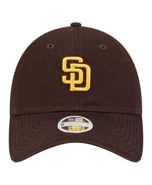 ニューエラ レディース 帽子 Women s Brown San Diego Padres Ornament 9TWENTY Adjustable Hat Brown