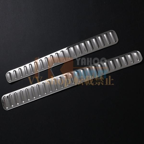 ホンダ ステップワゴン スパーダ RP系 2015年4月 ラゲッジスカッフプロテクター リアバンパーステップガード 傷付き防止 内装 パーツ 2P 1