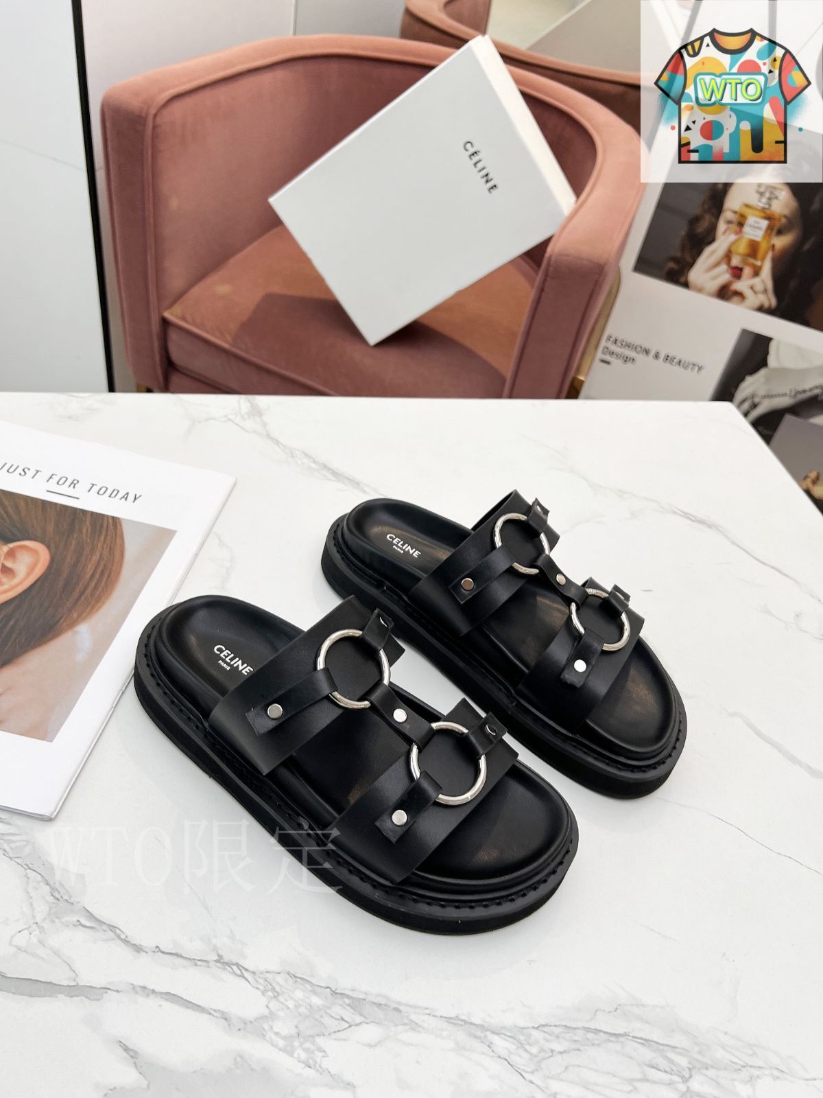 ♡関税送料込♡CELINE サンダル 210.jpg