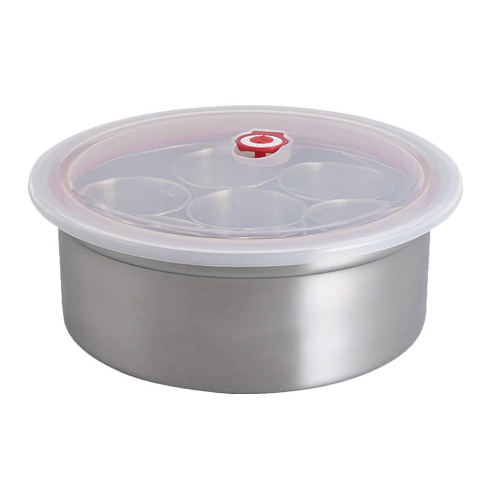 【在庫処分】HOLIDYOYO　スパイスジャー　調味料ポット　調味料入れ　スパイス ボックス 　ステンレス鋼　スパイス缶　蓋付き　塩入れ器　コショ・スパイス・ソース ・砂糖・調味料　 (7コ