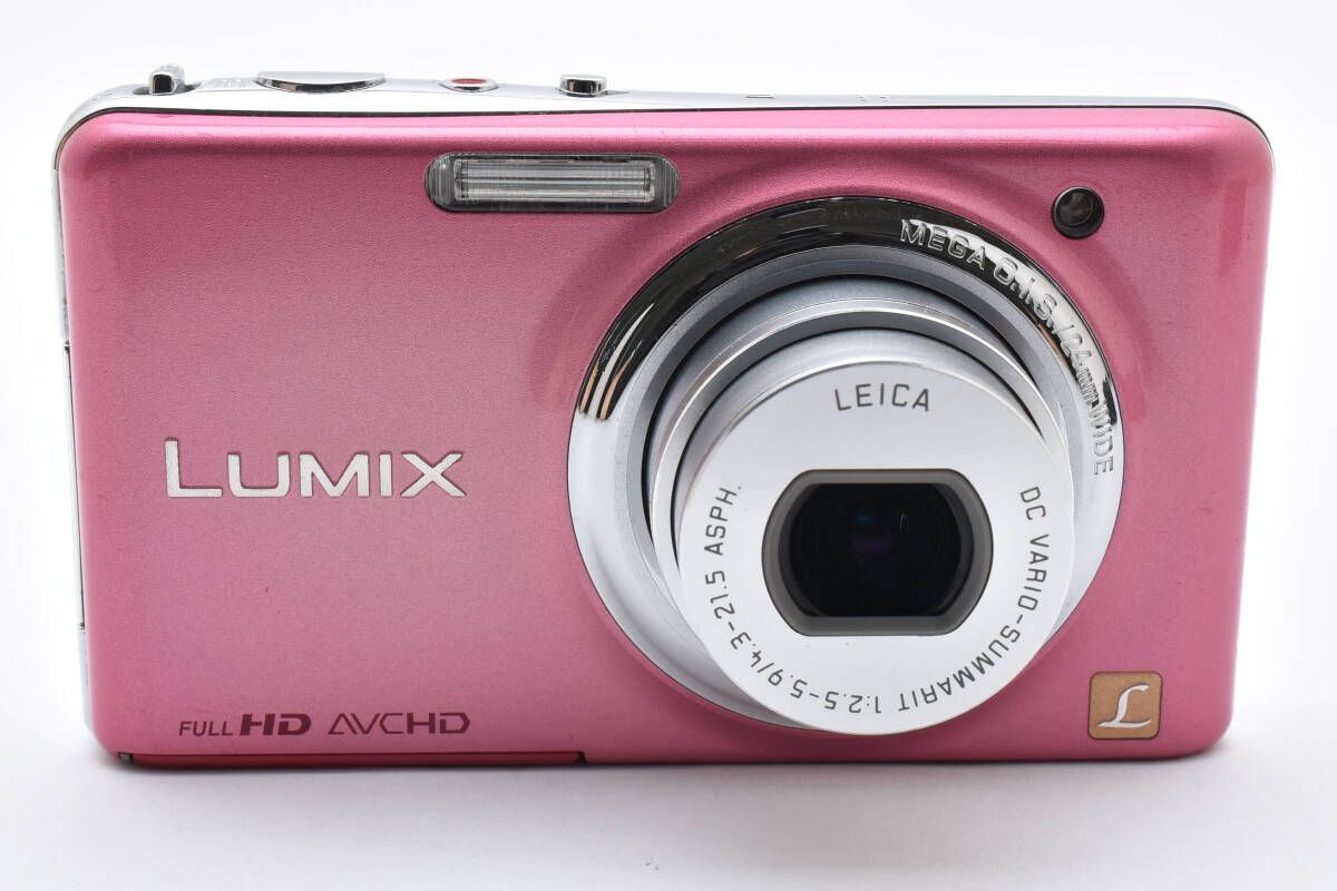 【美品】Panasonic LUMIX DMC-FX77 ピンク　外箱あり Panasonic - Panasonic デジタルカメラ 【LUMIX DMC-FX77