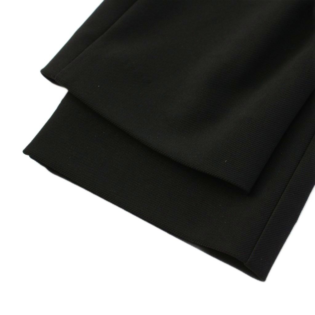 ハート Haat イッセイミヤケ スキニーパンツ イージー ウエストゴム ストレッチ 無地 ワン 2 黒 ブラック BB DECORATOM_COM_BR