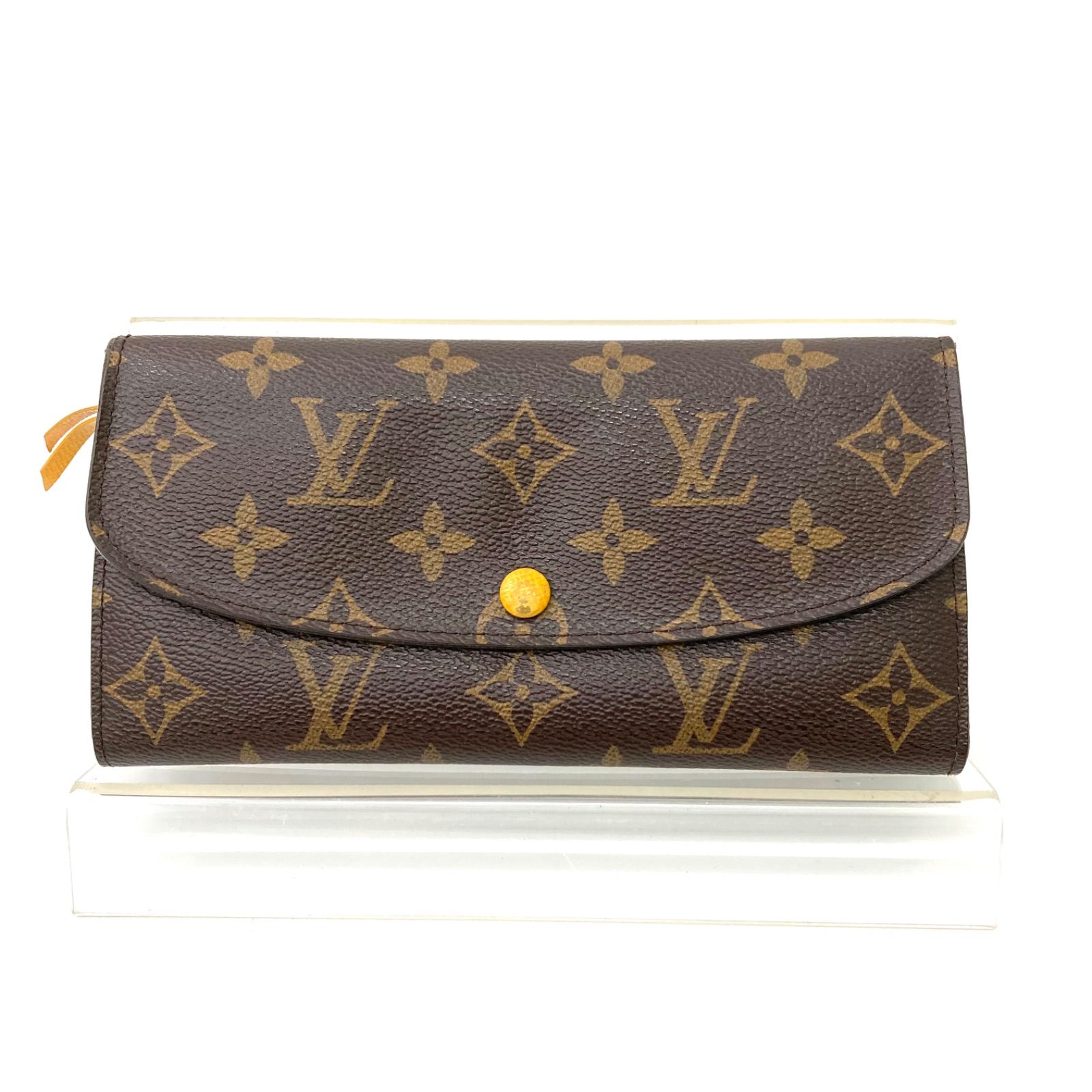 ルイヴィトン モノグラム ポルトフォイユエミリー ミモザ 長財布 イエロー 黄色 ルイヴィトン ポルトフォイユ エミリー ミモザ(イエロー