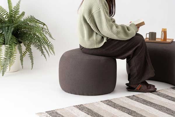 W60×D50×H33cm チャコールグレー
