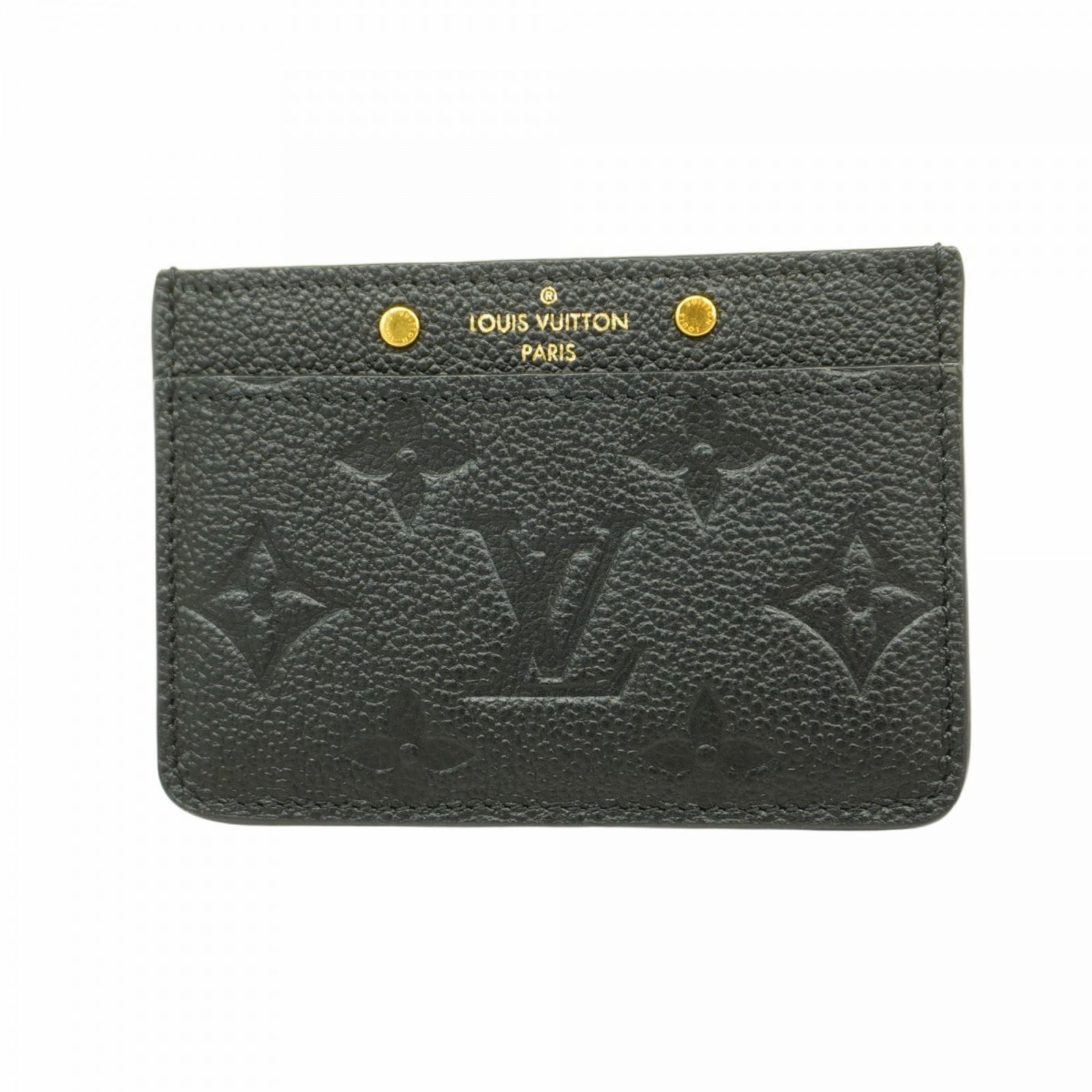 ルイ ヴィトン Louis Vuitton ルイ ヴィトン 名刺入れ カードケース モノグラム アンプラント ポルトカルトサーンプル M69171 ノワールレディース