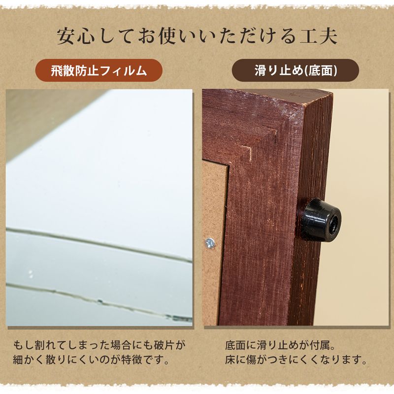 北海道 幅60cm MANO アンティークジャンボミラー 1001 NEXPOTALLINN_EU