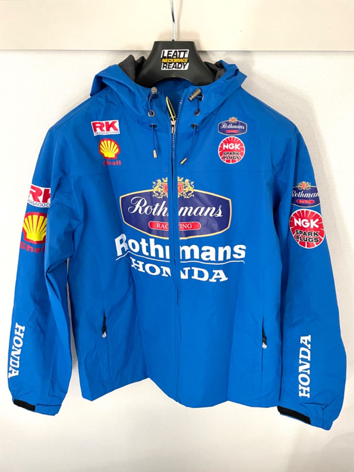 アウトレット L ロスマンズ Rothmans x honda HRC MotoGP NSR ジャケット 長袖 ウエア オートバイ レーシング グッズ C