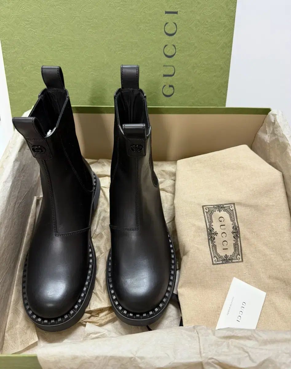 GUCCI グッチ メンズ ウォーカーブーツ 黒 gucci