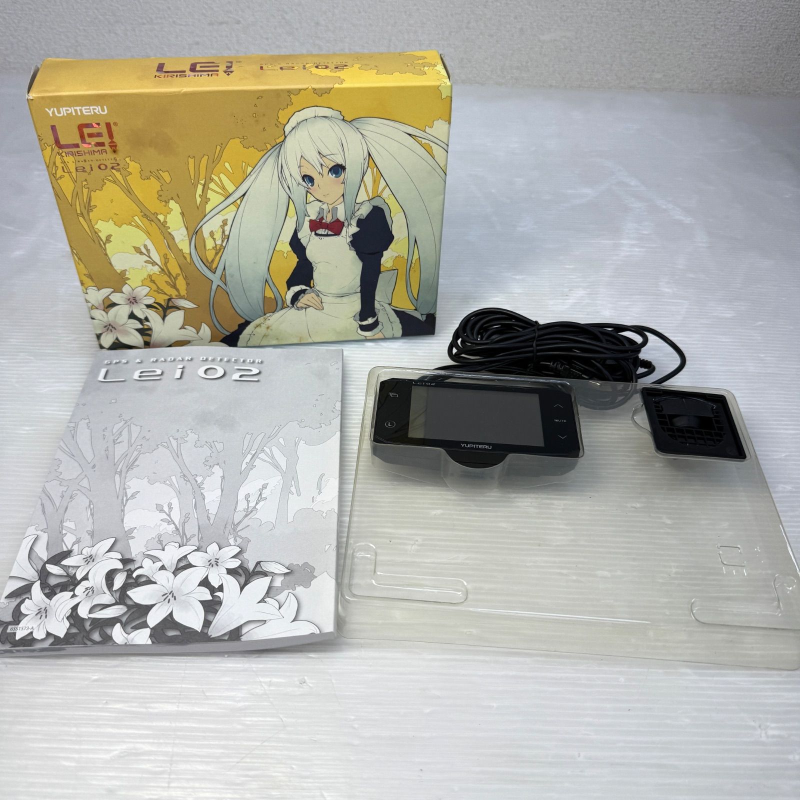 ユピテル 霧島レイモデル Lei 02 YUPITERU GPS レーダー探知機