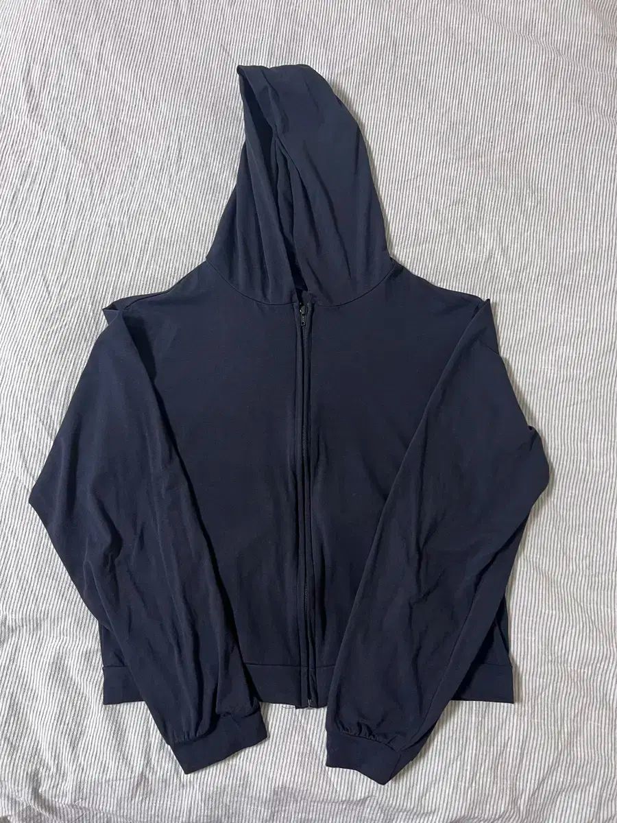 MUDULE ラウンジ フード付き ジップアップパーカー hoodie zipup
