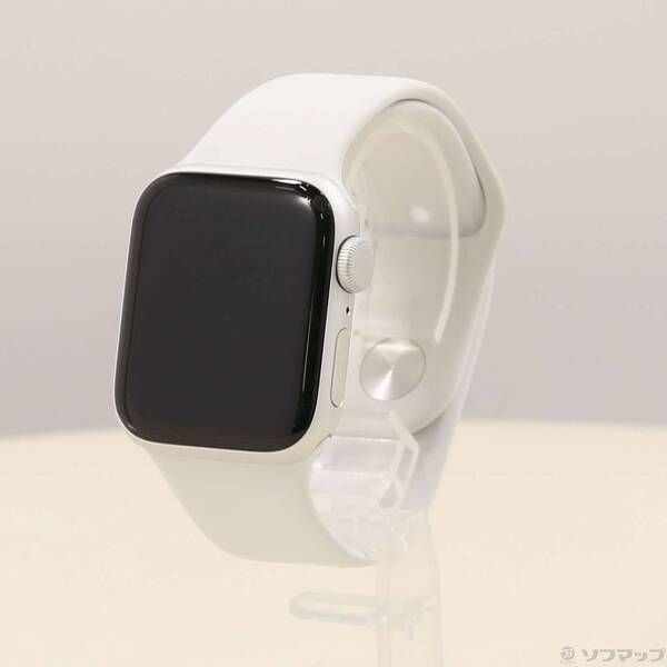 〔中古品〕 Apple Watch SE 第1世代 GPS 40mm シルバーアルミニウムケース ホワイトスポーツバンド【269】
