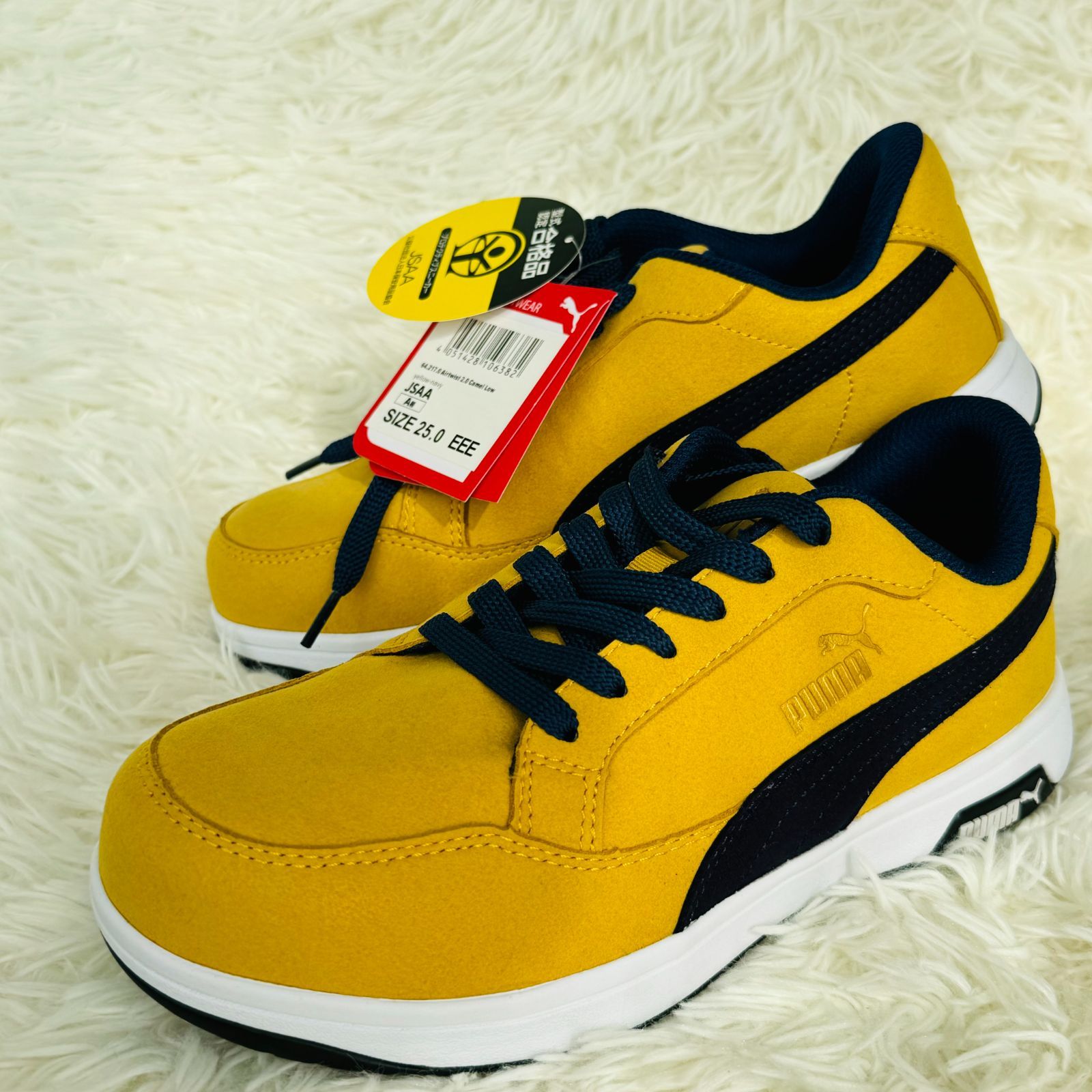 タグ付き未使用品 PUMA プーマ 安全靴 Airtwist2.0 Camel Low - メルカリ