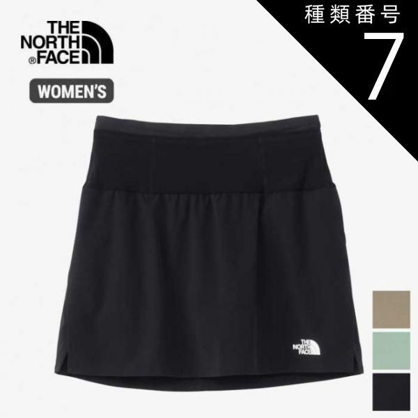 種類7 K|L ザ ノース フェイス レディース エンデュリスレーシングスカート THE NORTH FACE NBW62481 END RACING SKIRT インナー付きスカートランニング マラソン トレイル 軽量 ストレッチ S | M | L メ