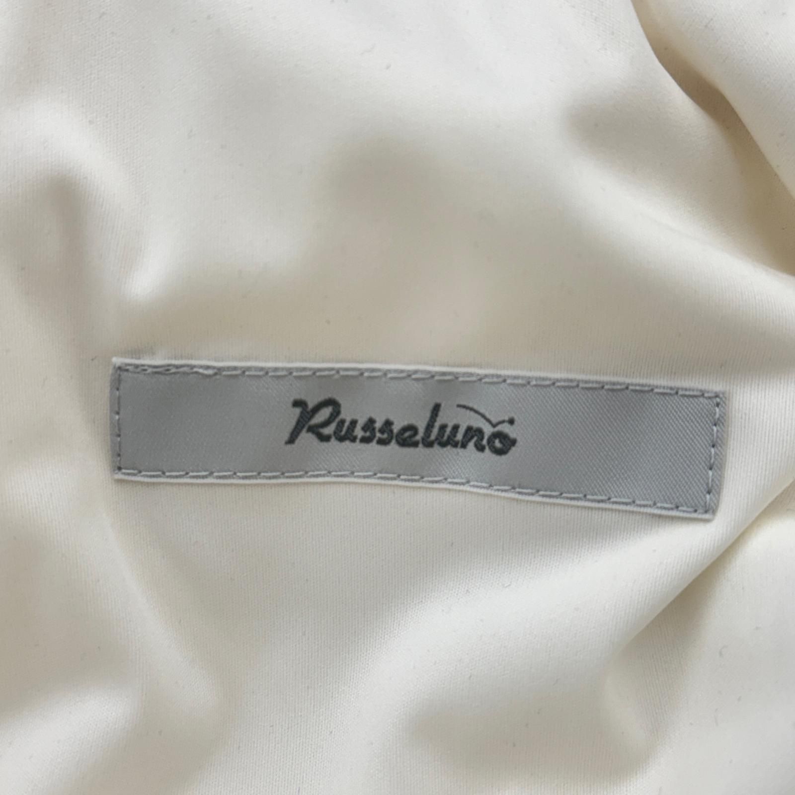 安心感のある ♥品 メンズ ラッセルノ RUSSELUNO パンツ 4 M 白 ホワイト コーデュロイ 2WAY 秋冬 送料無料も!