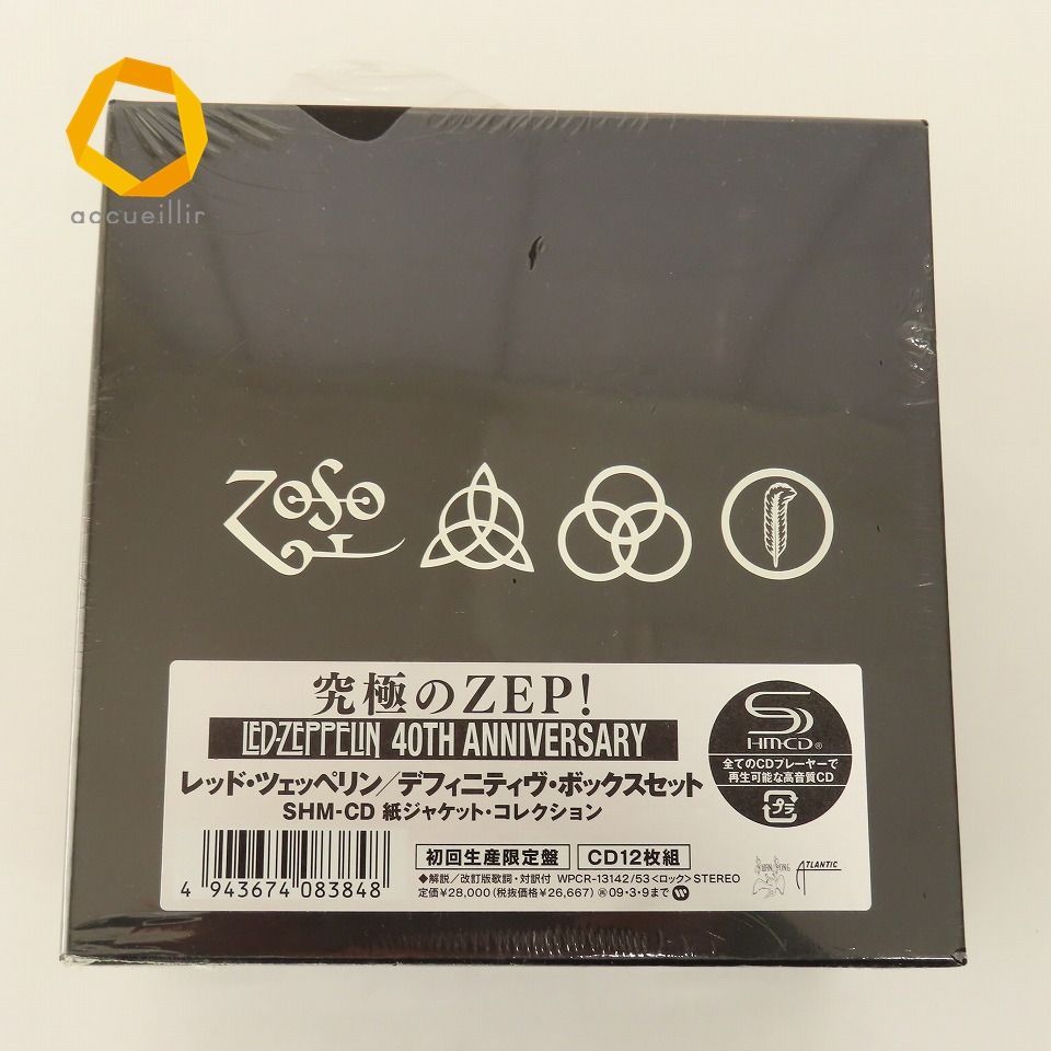 LED ZEPPELIN 40TH ANNIVERSARY 初回生産限定盤 公認ショップ ...