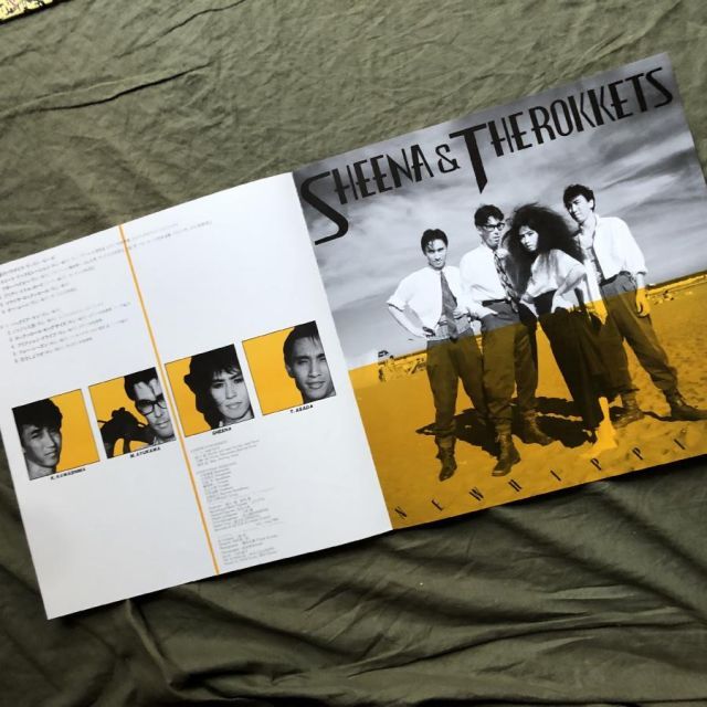 良盤 レア盤 1984年 シーナ＆ロケッツ Sheena & The Rokkets LP