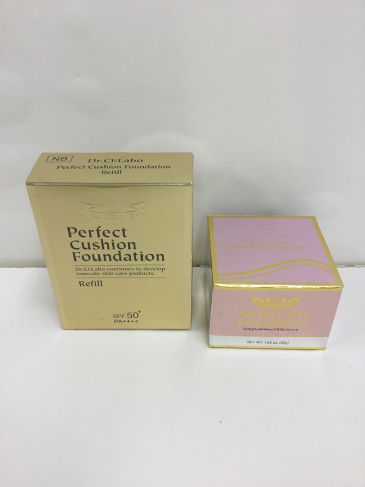 J651 Dr.Ci:Labo ドクターシーラボ Pクッションファンデーション レフィル 16g、Pゲルファンデーション 30gの2点セット