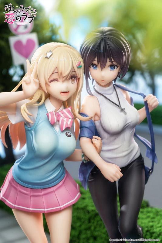 APEX 推しのラブより恋のラブ 古館恋＆速星あくる 1/7スケール 新品未開封 APEX 推しのラブより恋のラブ 古館恋＆速星あくる 1/7スケール塗装済