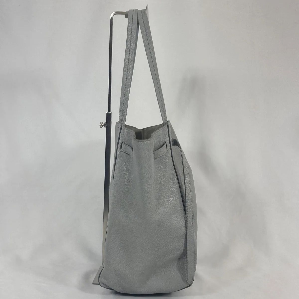 CELINE グレー トートバッグ 楽天市場】【送料無料】 セリーヌ トートバッグ グレー シルバー