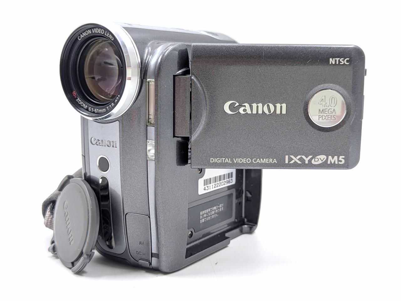 miniDVのダビングに！Canon ビデオカメラ DM-IXY DV M5 1 30日保証付 Canon DM-IXY DV M5 miniDV テープ ビデオカメラ