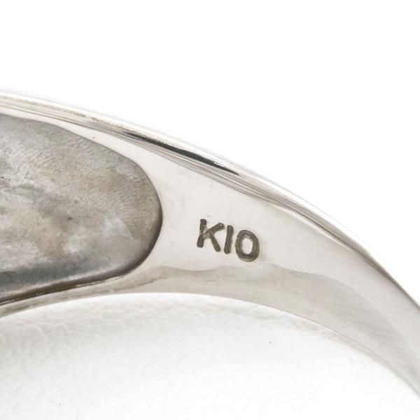K10WG リング 指輪 19号 総重量約4.0g - メルカリ