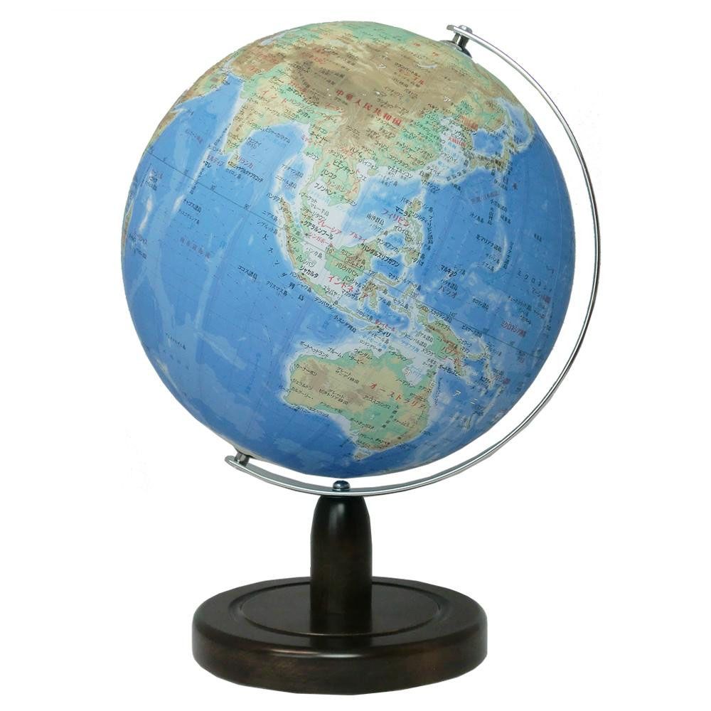 高品質，限定SALE SHOWAGLOBES 地球儀 地勢図タイプ 26cm 26-TAX 知育玩具