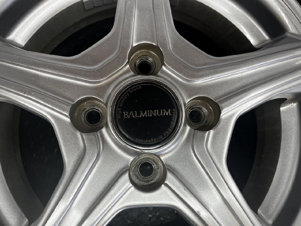 バルミナ 14ｲﾝﾁ 4.5J 4穴 4本 100 +45 バルミナ 14ｲﾝﾁ 4.5J 4穴 4本