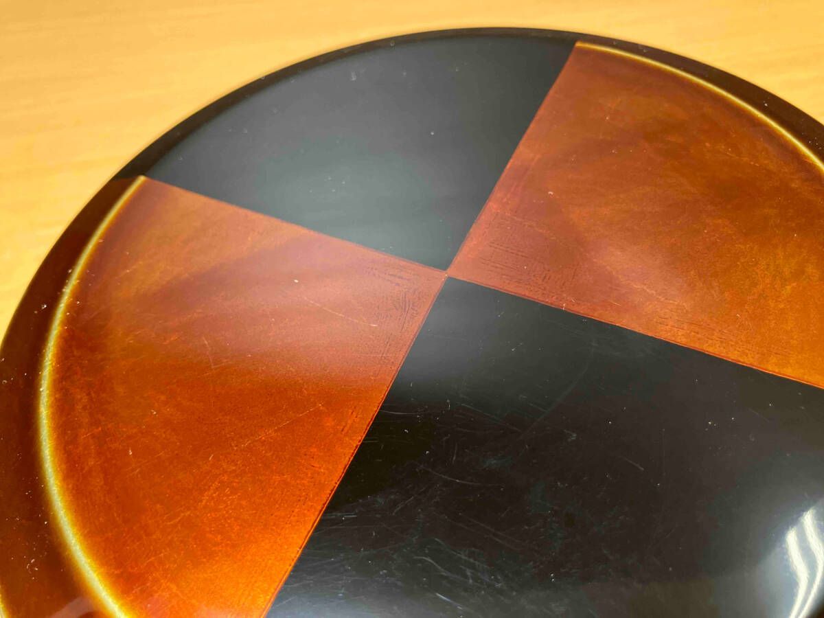 八角大盆 山田平安堂 白檀塗