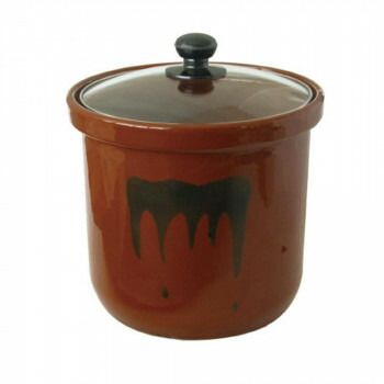 ガラス蓋付漬物容器 漬太君 9.0L