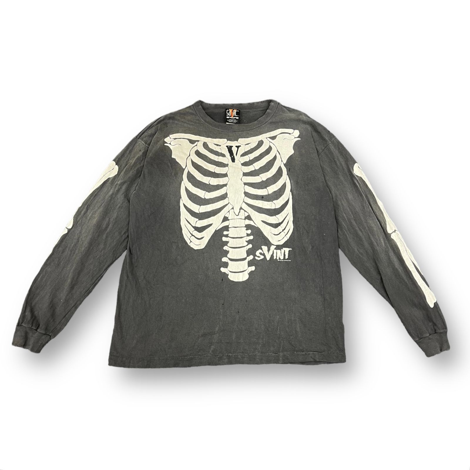 VLONE スカル プリント 長袖カットソー VLONE スカル プリント 長袖カットソー