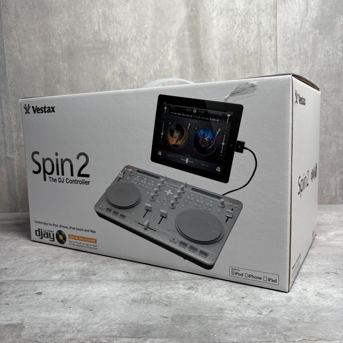 Vestax ベスタクス Spin2 DJコントローラー djay 楽器・機材 Vestax Vestax ベスタクス Spin2 DJコントローラー djay 楽器・機材 Vestax