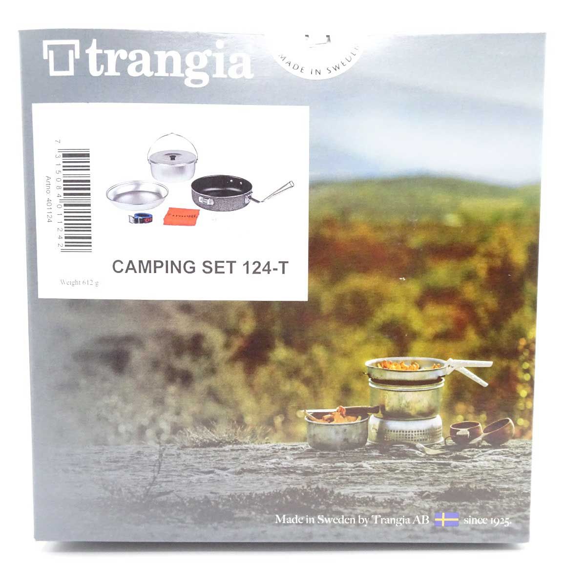 未使用】トランギア メスキット キャンピングセット 124-T TR-401124