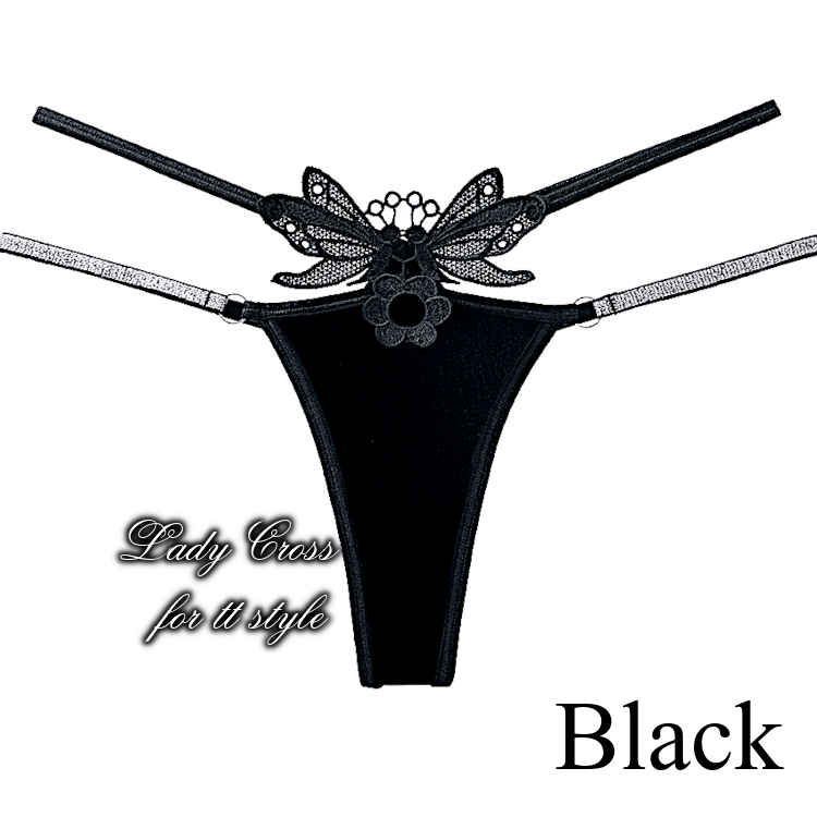 Fleur du Mal ランジェリー ストリングス ハート ショーツ Black Heartbreaker Print Luxe Flutter Panty | Fleur du Mal