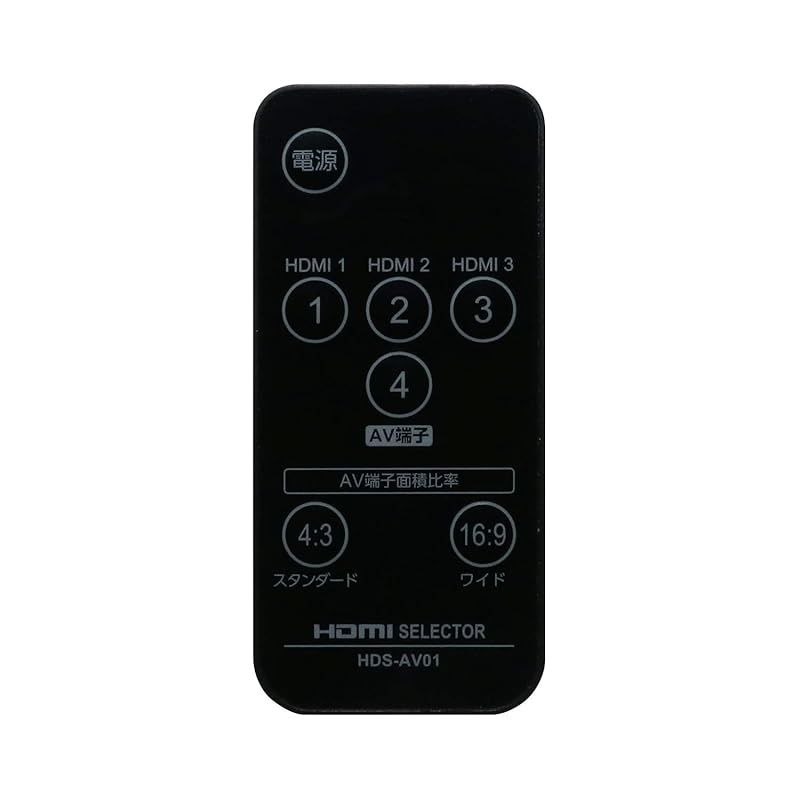 AV端子付きHDMI切替器 HDMI3ポート