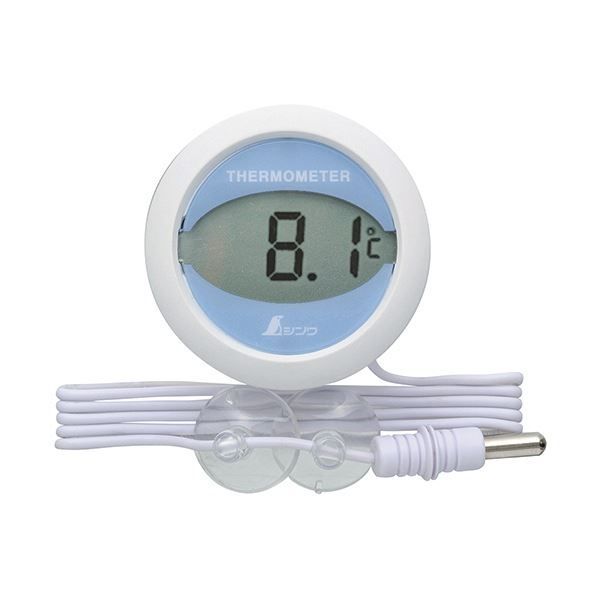 まとめ シンワ測定ホームサーモ デジタル T冷蔵庫用温度計 丸型 72980 1個 ×3セット