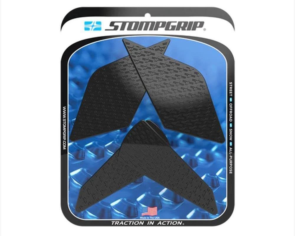 Color ブラック_Style アイコン ストンプグリップ Stompgrip トラクションパッドタンクキット ブラック ICON ZX-4R|ZX-4RR 55-14-0204B
