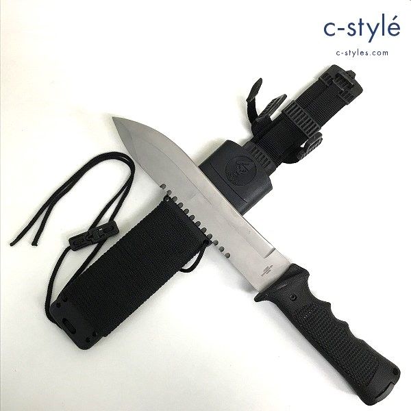 U786 人気 SOA Survival Knife 16020 Commando 全長 約35.2cm 刃渡 約19.2cm | Y