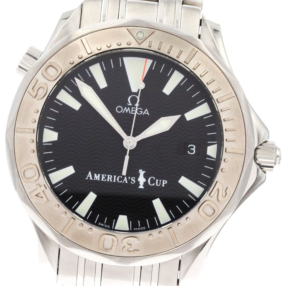 オメガ OMEGA 2533.50 シーマスター300 プロフェッショナル アメリカズカップ WGベゼル 自動巻き メンズ_880768