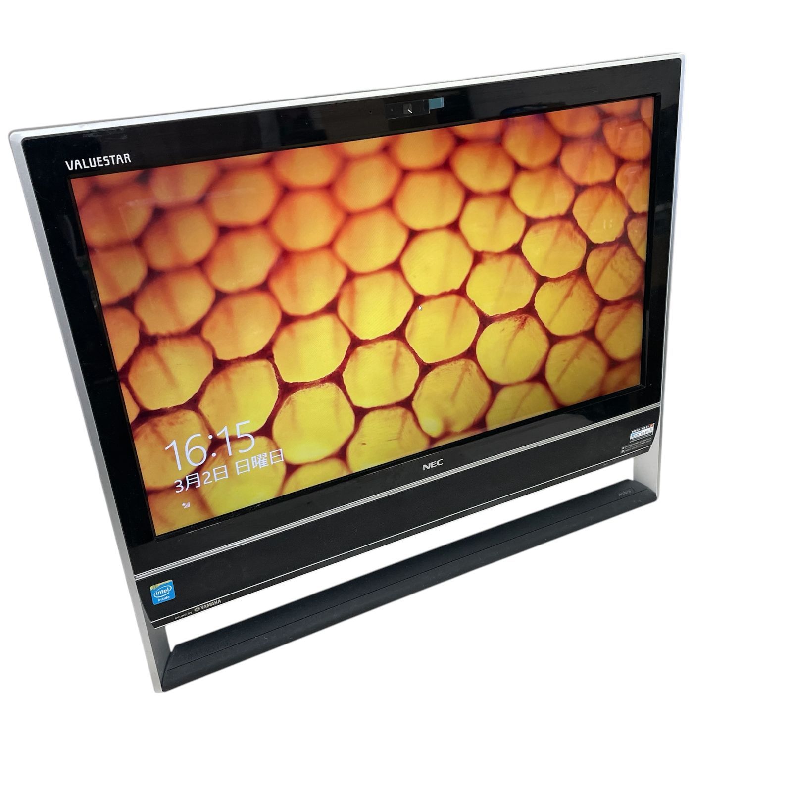 NEC ラビ LAVIE VS370N 黒 デスクトップパソコン 中古 SSD 一体型