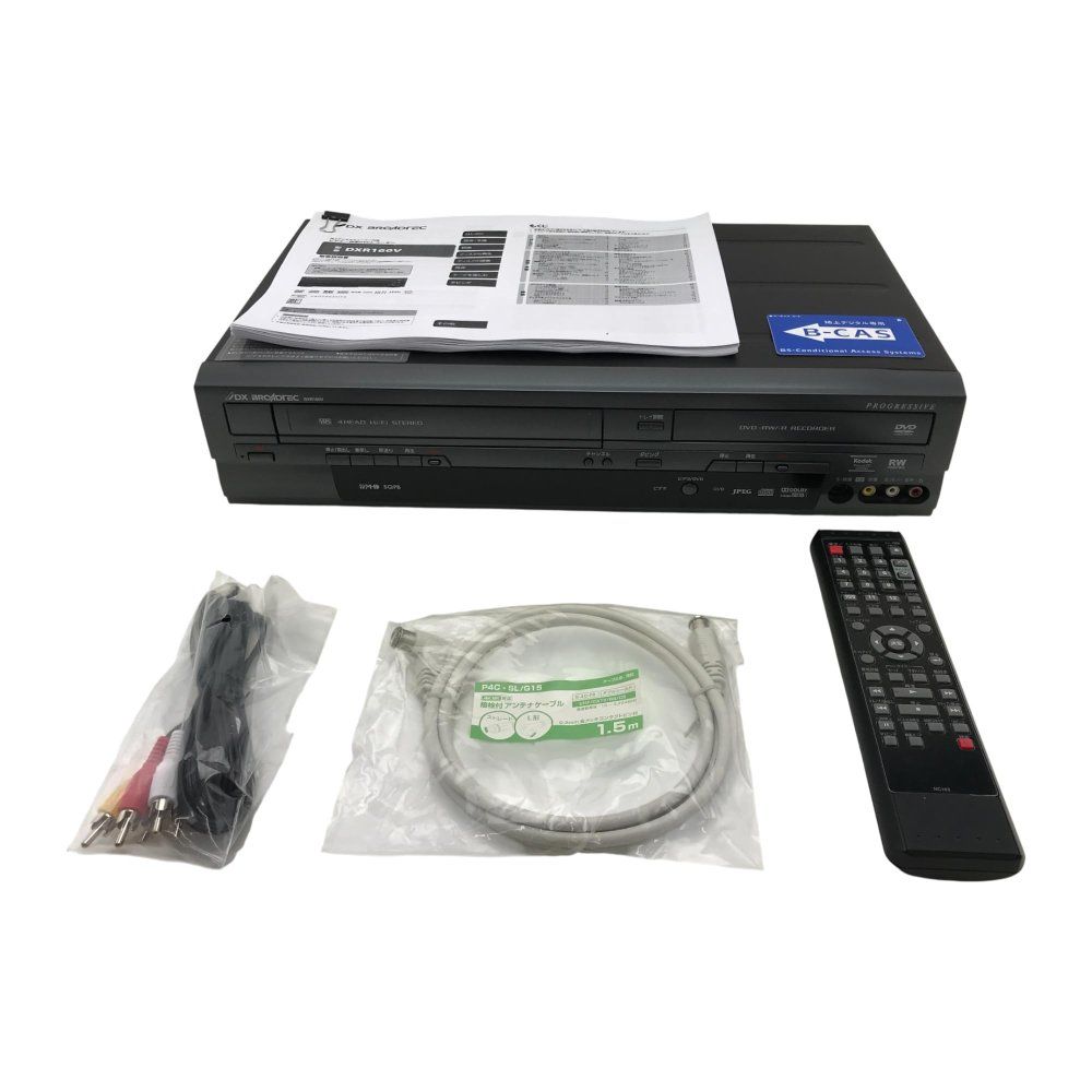 DXアンテナ 地上デジタルチューナー内蔵ビデオ一体型DVDレコーダー DXR160V