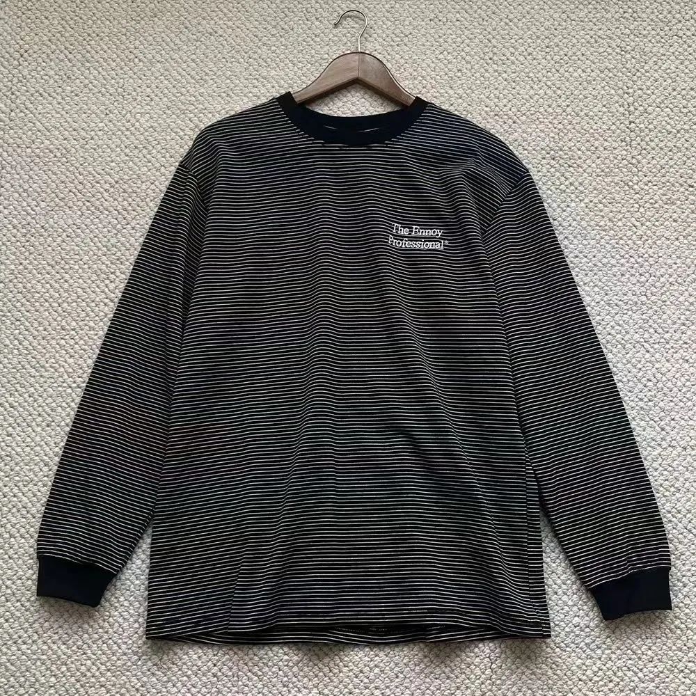 The Ennoy Professional 24ss Border TEE スウェット ブラック - メルカリ